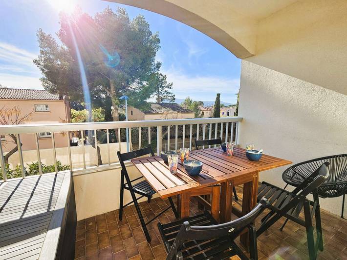 Studio für 3 Personen, mit Balkon in Saint-Mandrier-sur-Mer - 2