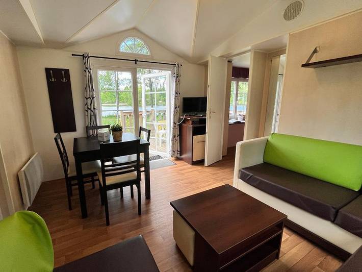 Camping Sunelia l'Etang de Sologne - Mobilheim 6 personen - Komfort 3 Schlafzimmer in Nouan-le-Fuzelier, Sologne
