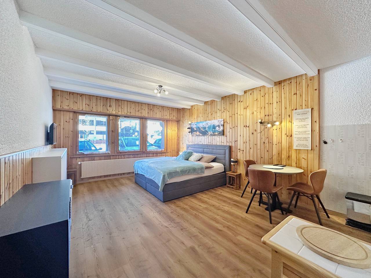 Ganzes Studio, Slopeside Studio - 4 Valleys - Swiss Alps in Les Masses, Vex