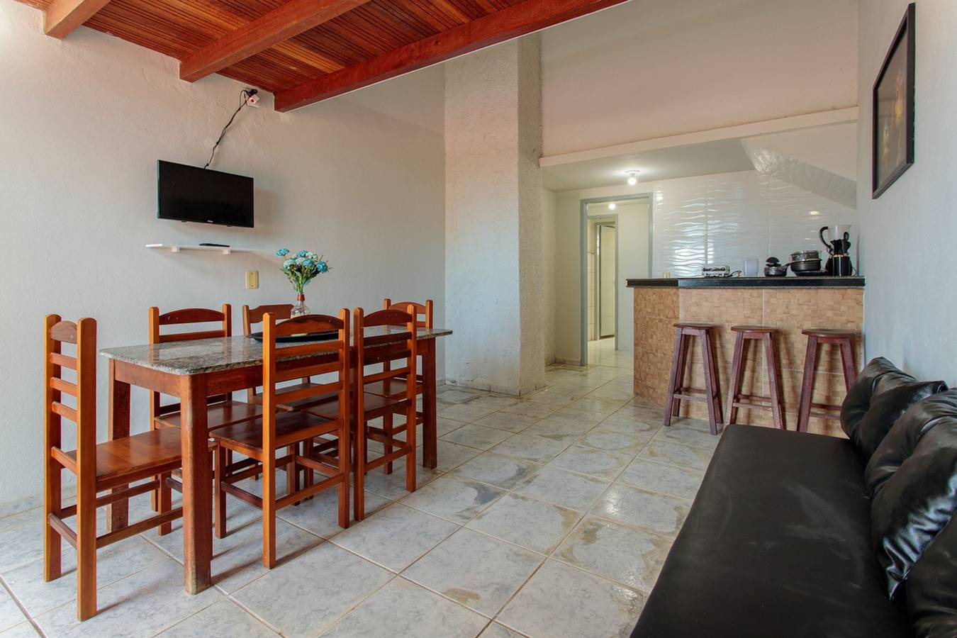 Ganze Wohnung, Mirante Apto 5 - 400m da Praia da Areia Preta in Guarapari, Região Metropolitana da Grande Vitória