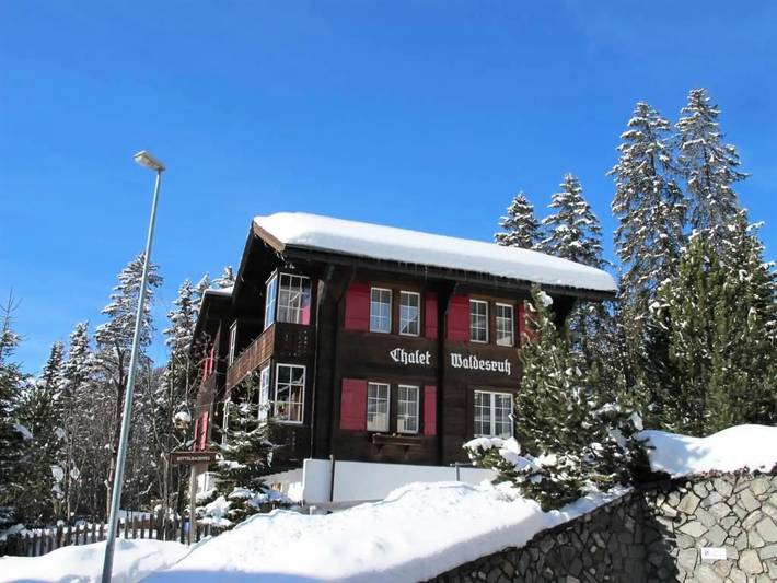 Hütte für 4 Personen, mit Balkon in Arosa