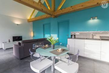 Gîte pour 4 personnes, avec terrasse à Épersy