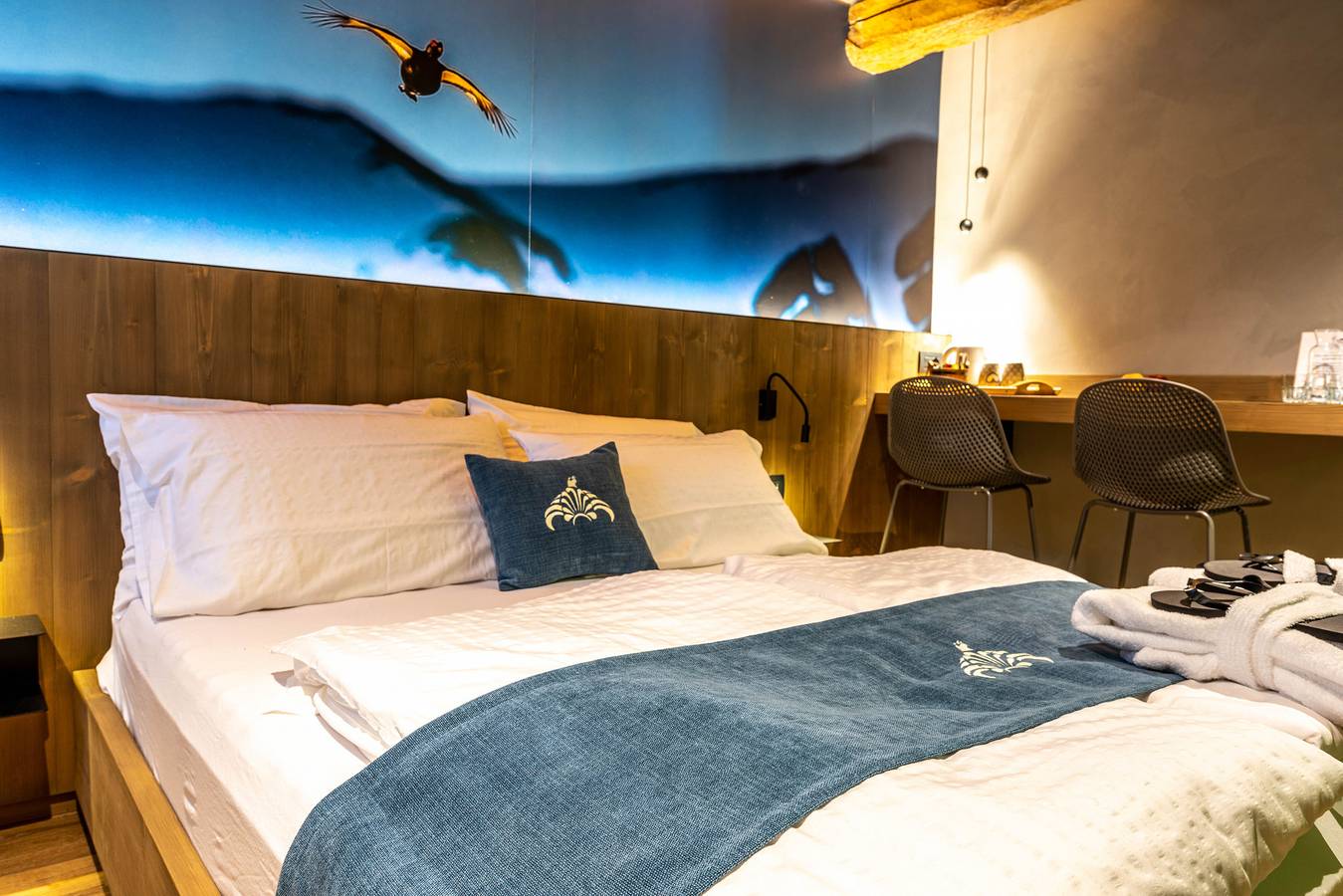 Ganze Ferienwohnung, Teverone Suites & Wellness - Camera Gallo Forcello in Chies d'Alpago, Südliche Karnische Alpen