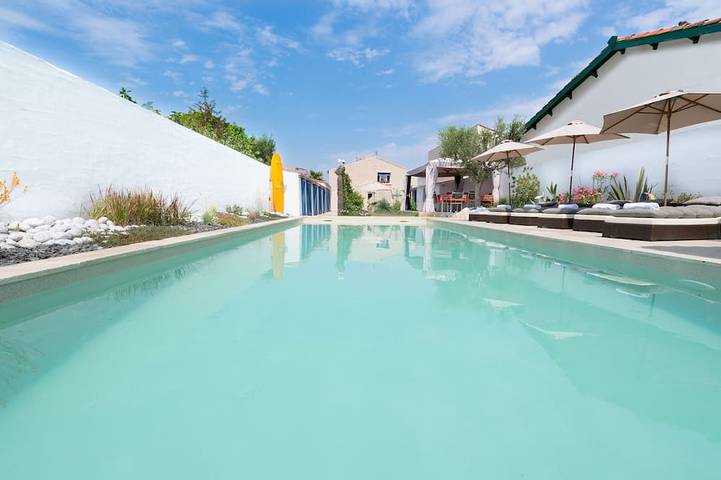 Maison de vacances pour 8 personnes, avec jardin, animaux acceptés à Le Grand-Village-Plage