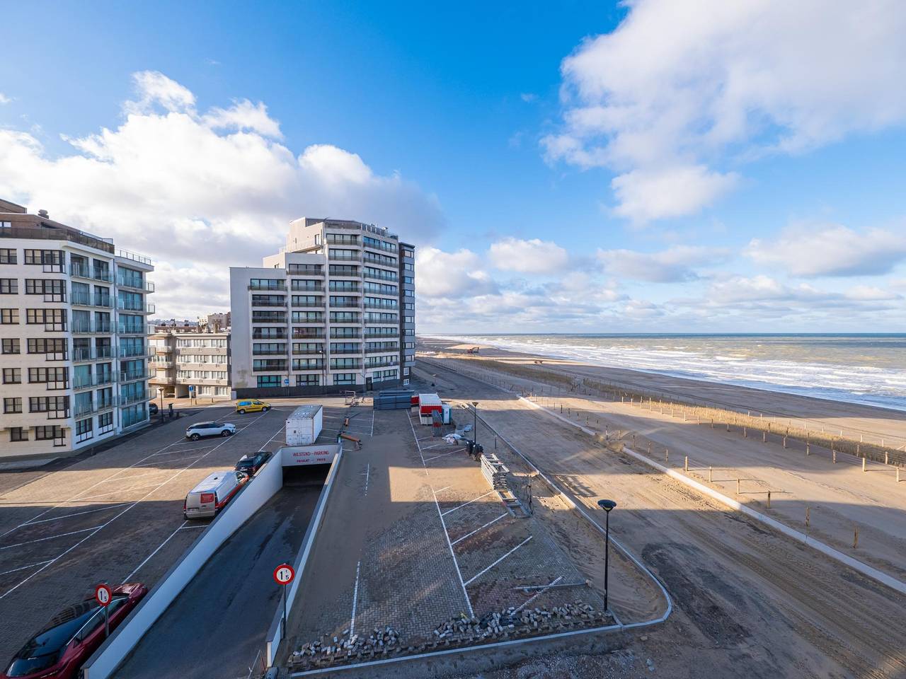 Gezellige studio met slaaphoek en zeezicht in Middelkerke, Belgische Kust