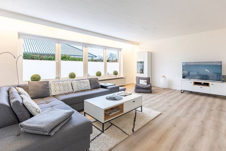 Ferienhaus für 4 Personen, mit Garten in Leck