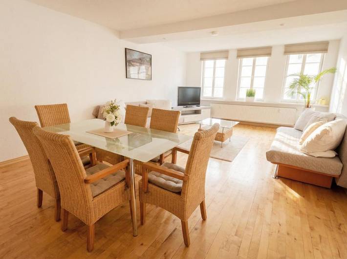 Ferienwohnung für 6 Personen, mit Ausblick in Weihnachtsmarkt Erfurt - 3