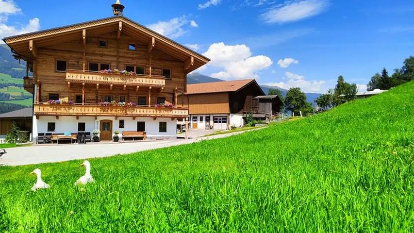 Bauernhof für 4 Personen, mit Balkon