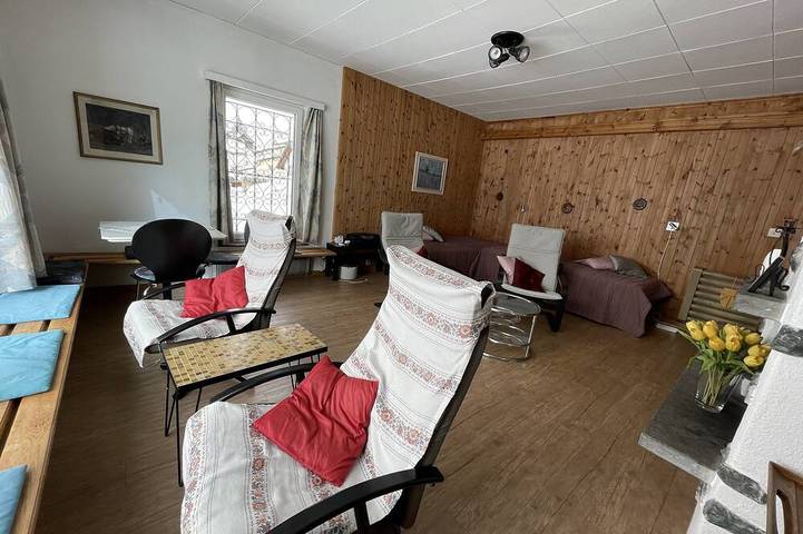 Location de vacances pour 4 personnes, avec terrasse ainsi que piscine et jardin à Bivio - 4