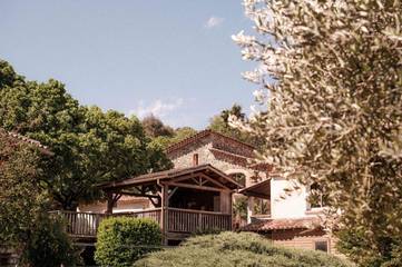 Gîte pour 6 personnes, avec jardin et vue à Corbès