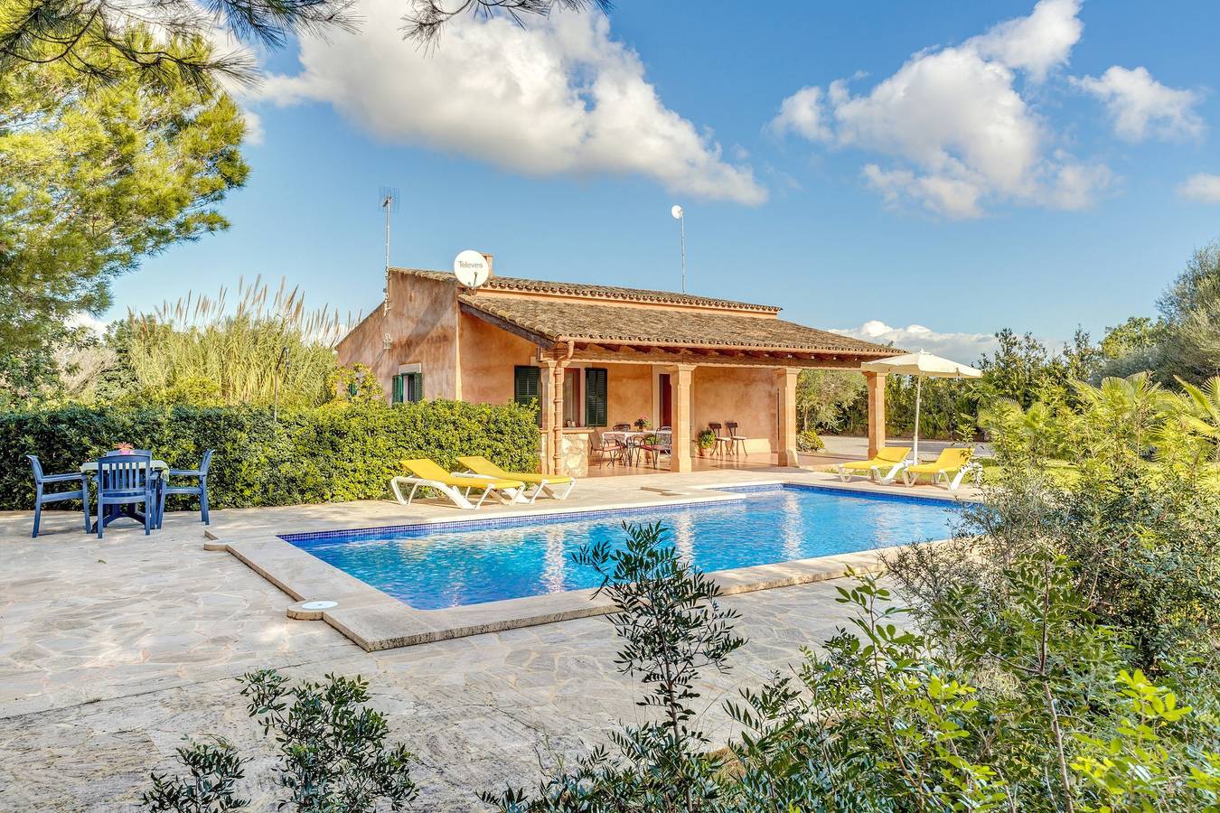 Villa for 4 personer med have in Santanyí, Mallorca syd