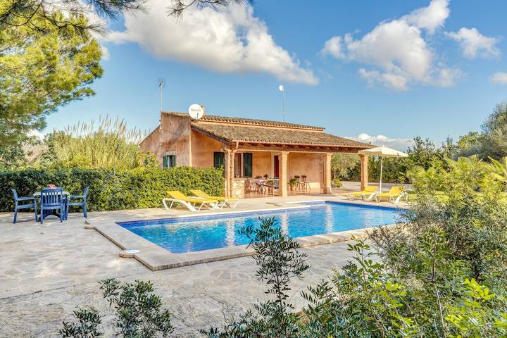 Chalet para 4 personas, con jardín en Mallorca