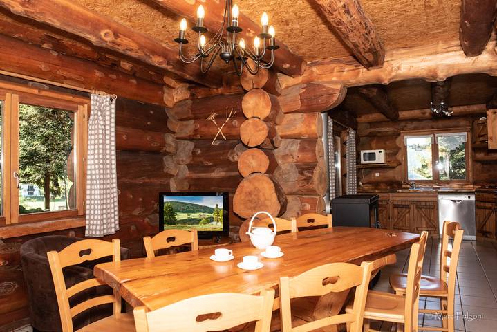 Ferienhaus für 10 Personen, mit Terrasse und Garten in La Bresse - 3