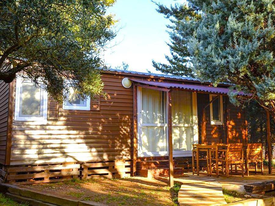 Camping Alquezar - Mobilheim 4 personen - Mobilheim in Alquézar, Huesca Provinz