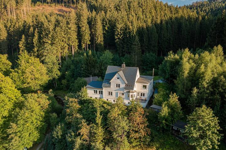Ferienhaus für 20 Personen, mit Balkon und Garten im Harz