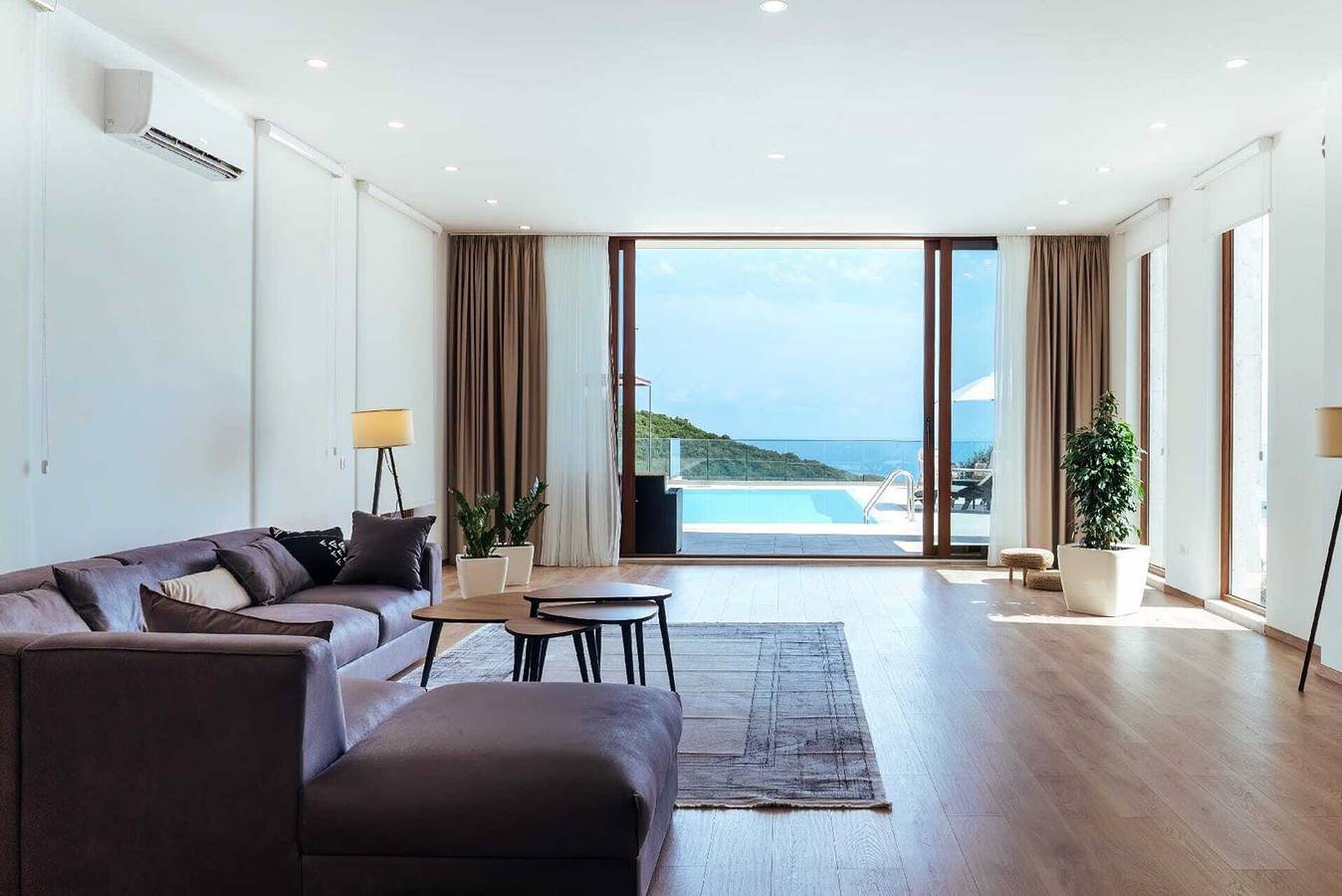 Villa Gaia with Private Pool, Sauna & Spa in Krimovica, Budva Riviera in Opština Kotor