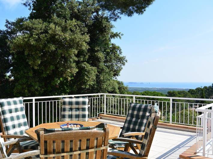 Ferienhaus für 6 Personen, mit Garten