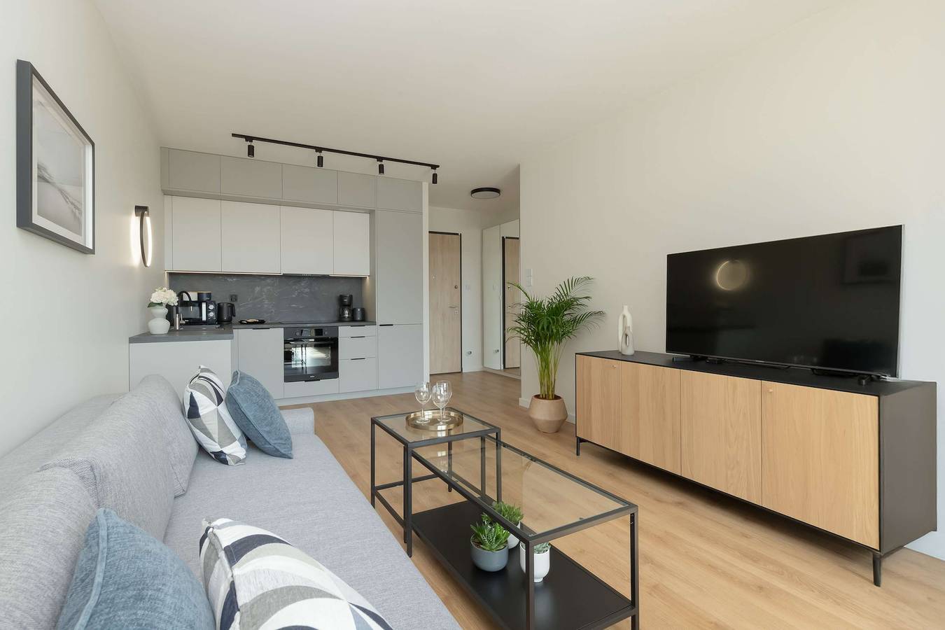 Ganze Wohnung, Ferienwohnung für 4 Personen mit Balkon/Terrasse in Danzig, Dreistadt