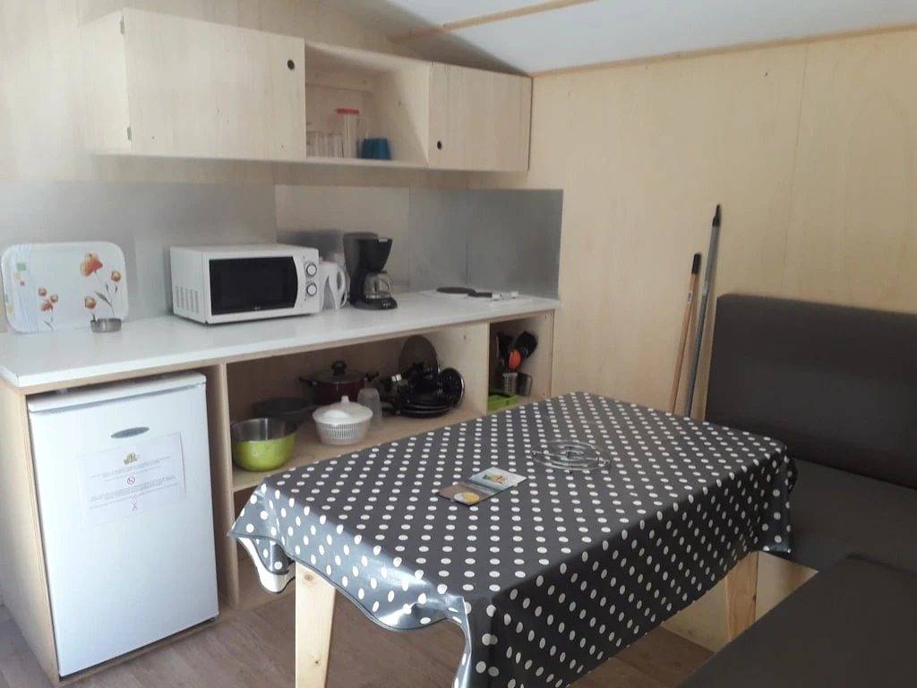 Zecamping 3 étoiles pataugeoire fitness sauna locatif 21m2 4 pers in Pouldreuzic, Côte de Cornouaille