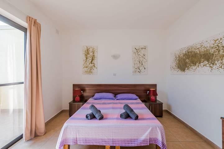 Gîte pour 4 personnes, avec balcon dans St. Paul's Bay - 4