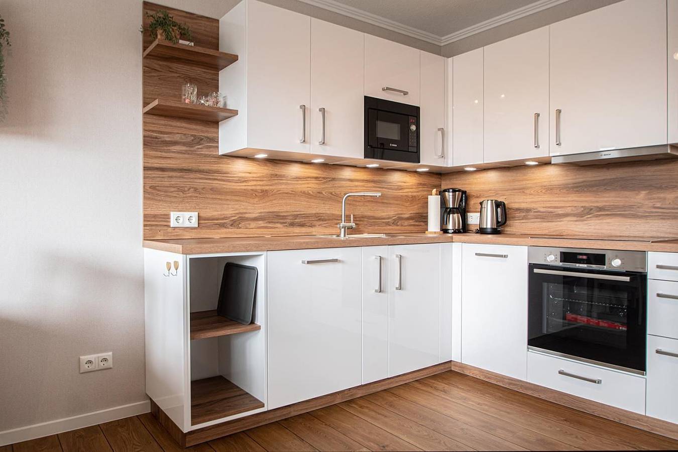 Ganze Wohnung, Fien un Moje - frisch renovierte Ferienwohnung mit Balkon. in Borkum
