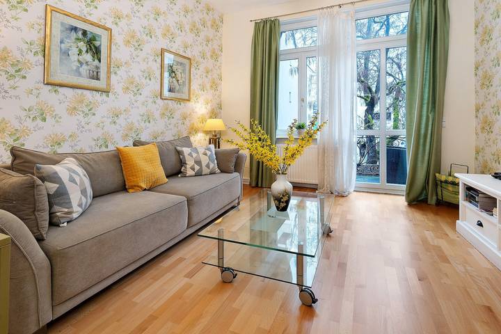 Ferienwohnung für 3 Personen, mit Balkon in Baden-Baden