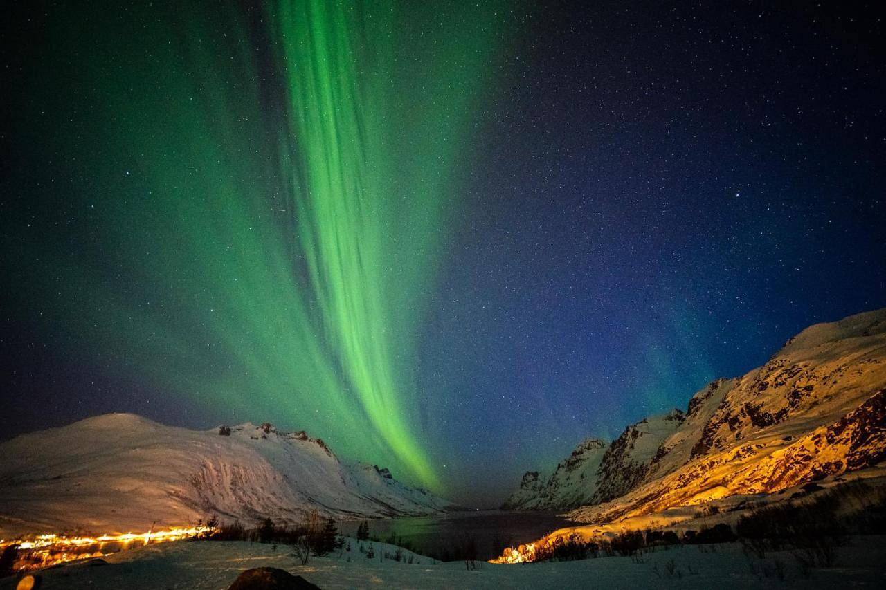 Quadruple Room with Garden View in Kvaløya, Tromsø
