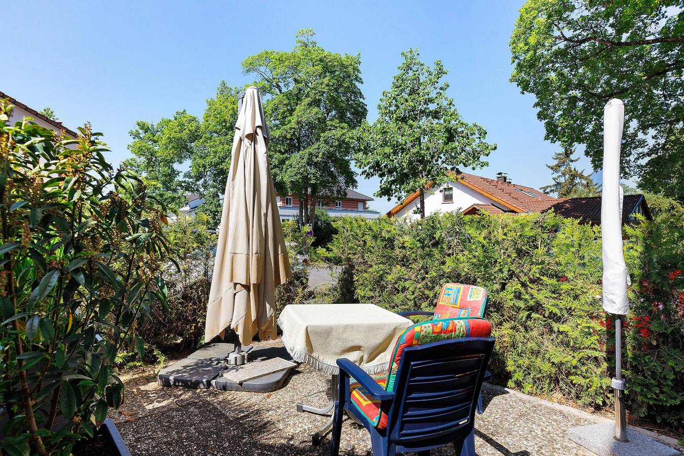 Ganze Wohnung, Ferienwohnung 5 mit Aussensitzplatz nahe Solemar Therme - inklusive Dreiweltencard in Bad Dürrheim, Mittlerer Schwarzwald