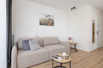 Gîte pour 2 personnes, avec balcon, adapté aux familles à Katowice