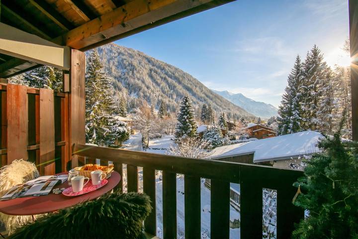 Gîte pour 5 personnes, avec Balcon et Bassin pour enfant à Chamonix-Mont-Blanc
