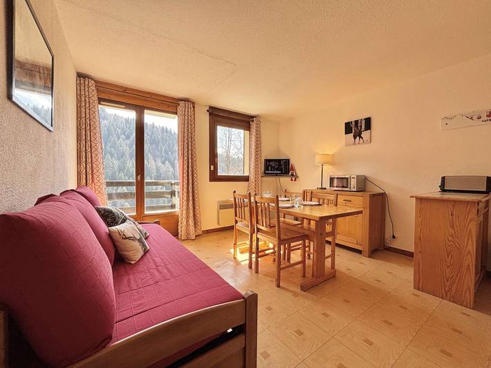 Location de vacances pour 4 personnes, avec Balcon à Notre-Dame-de-Bellecombe