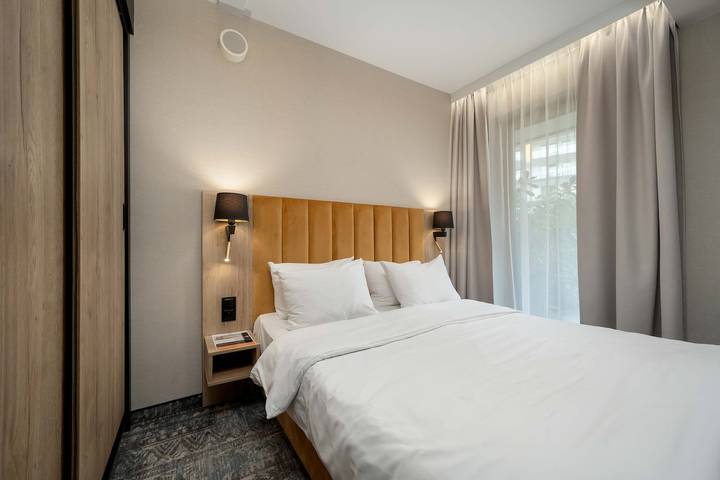 Ferienwohnung für 4 Personen, mit Balkon/Terrasse und Pool, kinderfreundlich