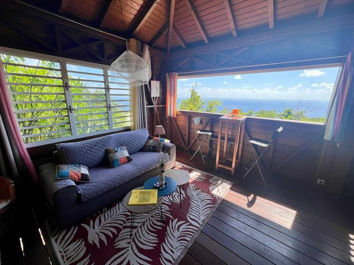 Location de vacances pour 2 personnes, avec piscine et vue ainsi que terrasse et jardin à Vieux-Fort - 2