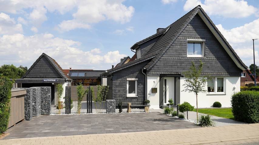 Luxus-Ferienhaus für 6 Personen, mit Garten