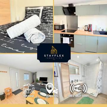 Gîte pour 2 personnes, avec terrasse à Haguenau