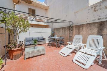 Gîte pour 4 personnes, avec jardin dans Île de Sant'Antioco
