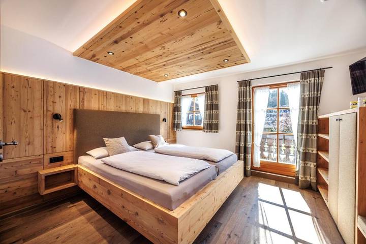 BnB für 6 Personen, mit Balkon und Garten sowie Ausblick in Grainau - 4