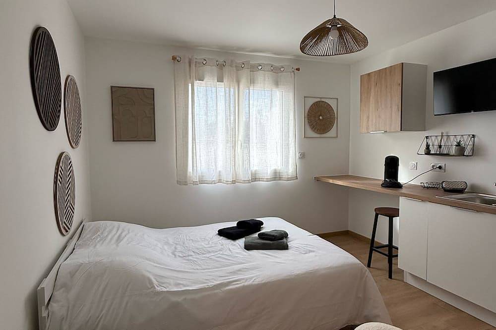 Apartamento entero, Studio moderne climatisé – 20 min Bordeaux in Villenave-d'Ornon, Región de Burdeos