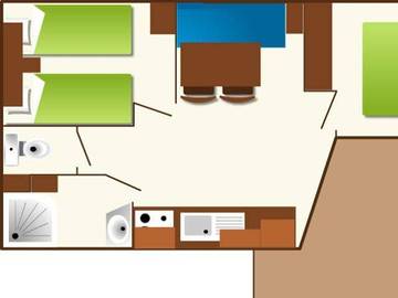 Camping pour 4 Personnes dans Soulac-sur-Mer, Gironde, Photo 2