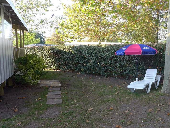 Mobil home pour 6 personnes, avec bassin pour enfant à Gastes - 4