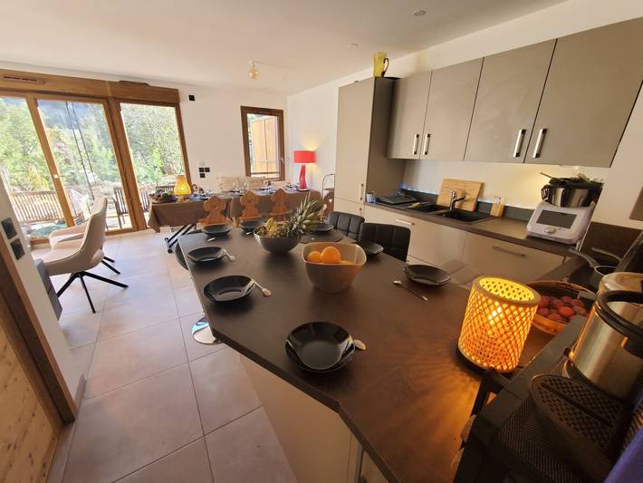 Chalet pour 9 personnes, avec jardin dans Serre Chevalier - 3