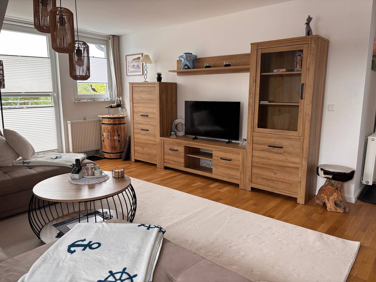 Ganze Wohnung, Apartment Leni-Mare mit Meerblick, Balkon und Wlan in Peenemünde, Usedomer Norden