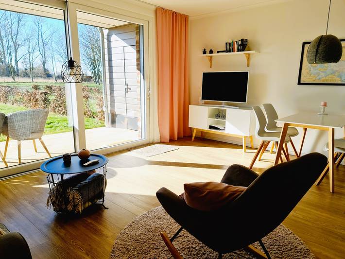 Ferienwohnung für 2 Personen, mit Ausblick und Balkon sowie Garten in Bastorf - 2