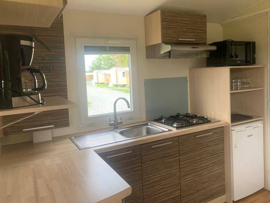 Camping Le Robinson - Mobile home 4 persons - 3/4 persons in Colleville-sur-Mer, Bayeux region