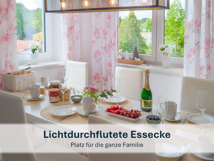 Ferienwohnung für 7 Personen, mit Balkon und Terrasse