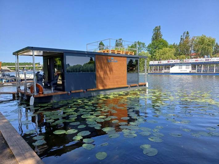 Boot für 5 Personen, mit Balkon und Ausblick sowie Seeblick in Polen