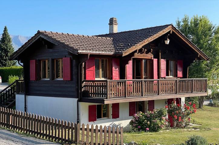 Gîte pour 6 personnes, avec Jardin dans Nax