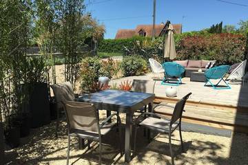 Gîte pour 4 personnes, avec terrasse et jardin à Azay-le-Rideau