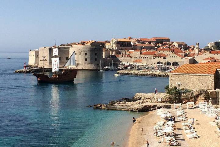 Ferienwohnung für 5 Personen, mit Terrasse und Garten in Dubrovnik