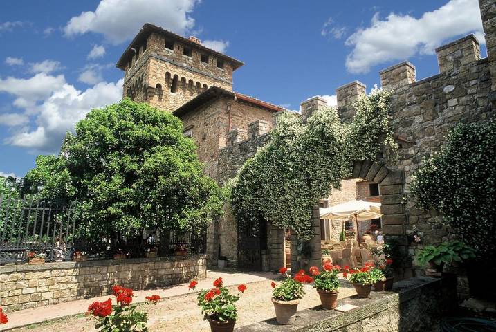 Location de vacances pour 2 personnes, avec piscine ainsi que jardin et vue, animaux acceptés à Impruneta - 2